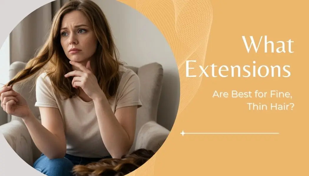 What extensions are best for fine,thin hair?