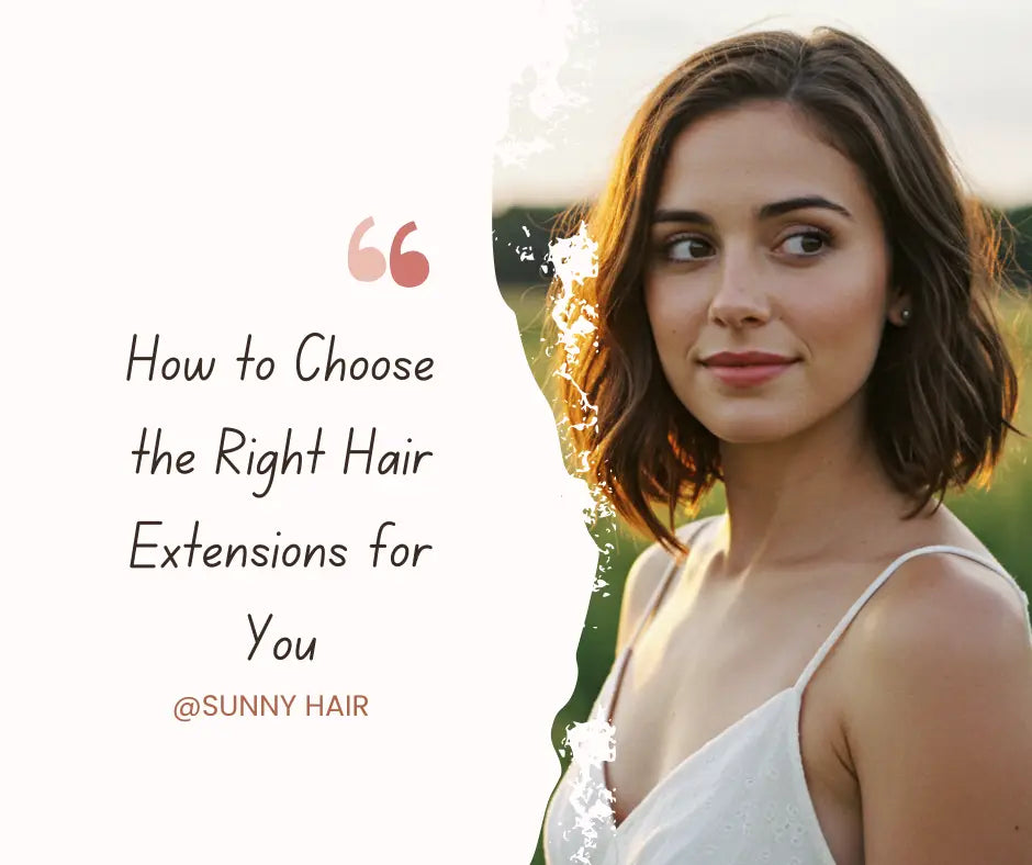 How to Choose the Right Hair Extensions for You