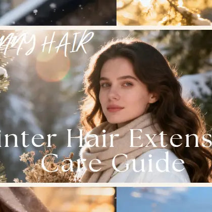 Winter Hair Extension Care Guide | Professional Tips to Keep Your Hair Smooth and Shiny