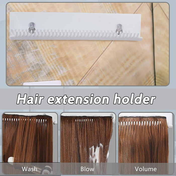 Hair Extension Styling and Hanging Rack Hair Extension Stand
