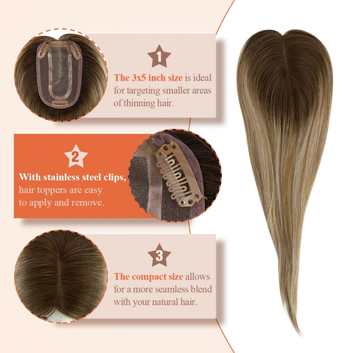 virgin hair topper,hair piece topper,hair extension,Topper for Woman,Sunny Hair Topper,Silk hair topper,mono topper hair,silk base hair topper,female hair topper for thinning crown,best hair topper,hair topper for thinning hair,topper for hair,mono hair topper,mono top human hair topper,