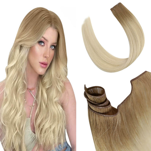 hair extensions,weft hair extensions,sew in weft hair extensions,genius weft hair extensions,best hair extensins,blonde hair extensions,virgin hair extensions,sunny hair extensions,invisible weft hair extensions