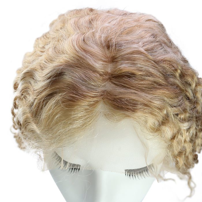 [50% OFF]Curly Wig Lace Front Human Wigs with Baby Hair Kinky Curly #12/613