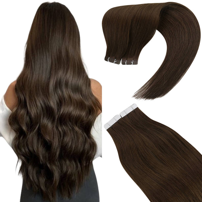 Best quality human hair full cuticle human hair Injection tape in hair real seamless tape in hair tape ins regular tape in hair lasting one year hair