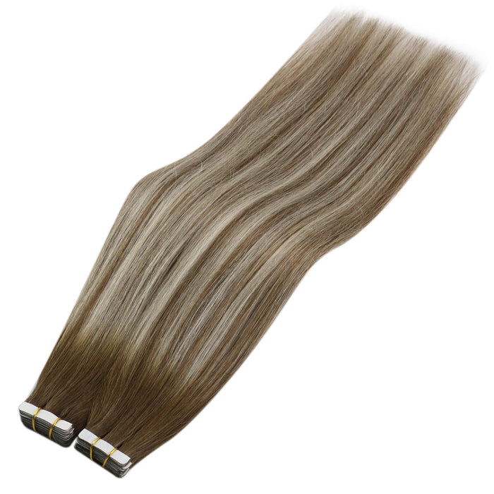 Hair Tape ins for Short Hair Straight Hair Extensions Real Human,real hair extensions hair tinsel goddess hair extension