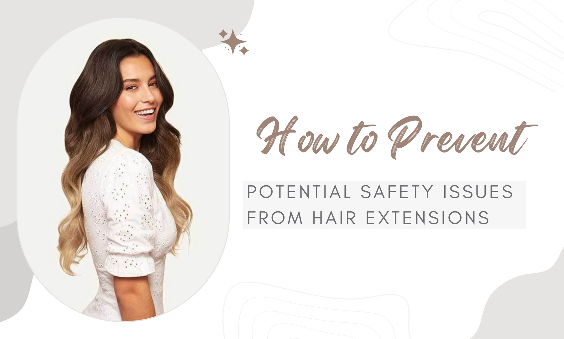How to Prevent Potential Safety Issues from Hair Extensions？