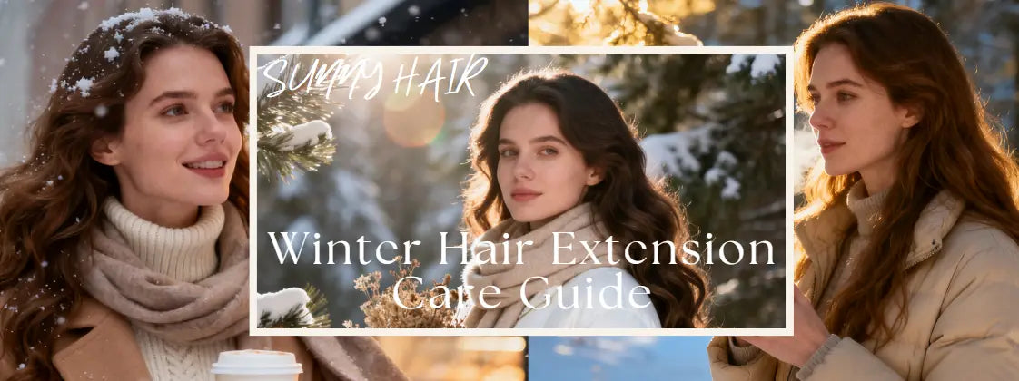 Winter Hair Extension Care Guide | Professional Tips to Keep Your Hair Smooth and Shiny