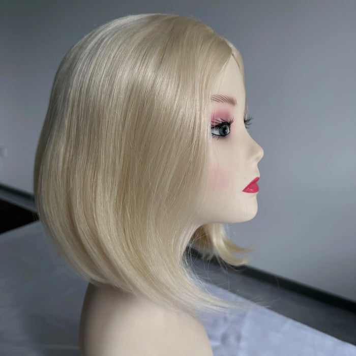 [US Only - Final Sale] Bob Human Hair Wigs Blonde #60 12inch