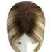 Clip-In Hair Topper Lace Front Hair Topper Silk Top Hairpiece Full Coverage Topper Natural Scalp Appearance 