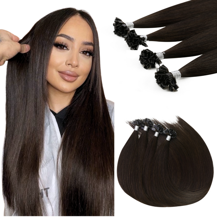 K tip hair top extensions human hair
