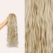 platinum blonde curly hair extensions clip in