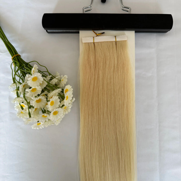 [US Only - Final Sale] Sunny Hair Flower Virgin Hair Tape Hair Extensions Blonde #1000