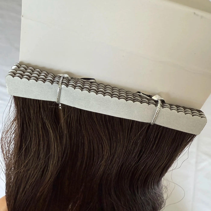 [US Only - Final Sale] Sunny Hair Flower Virgin Hair 22 Inch Tape Hair Extensions Dark Brown#2