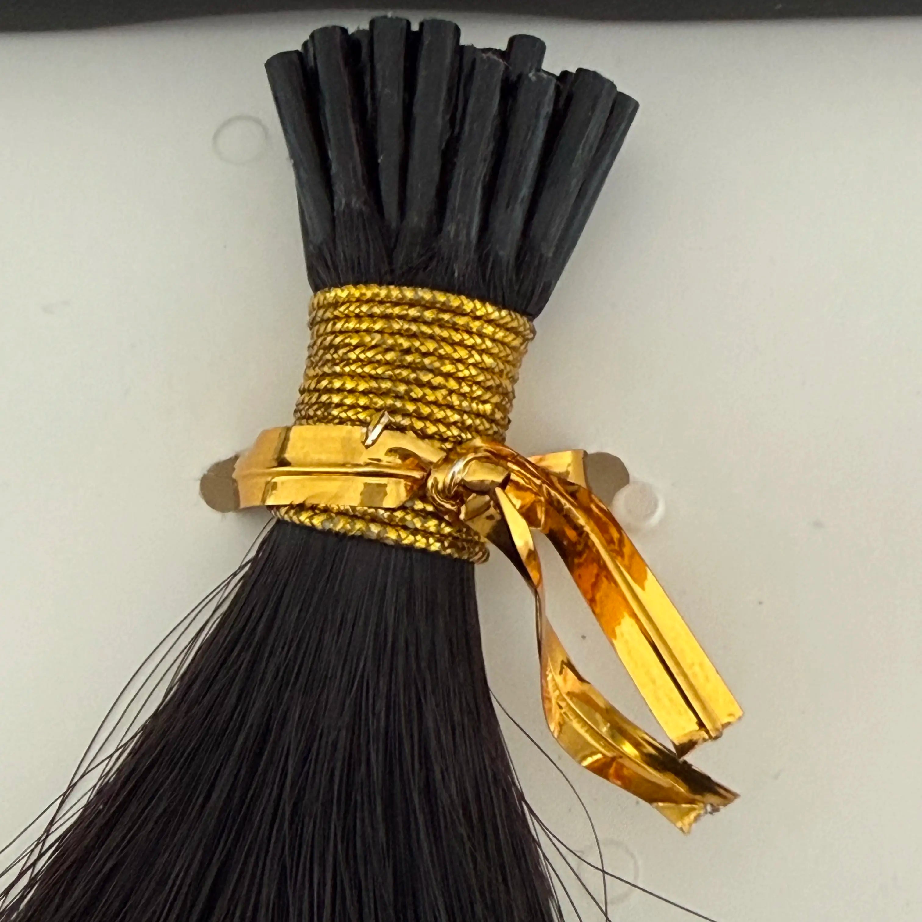 [US Only - Final Sale] 14 Inch I Tip Virgin Human Hair Extensions Natural Black #1B