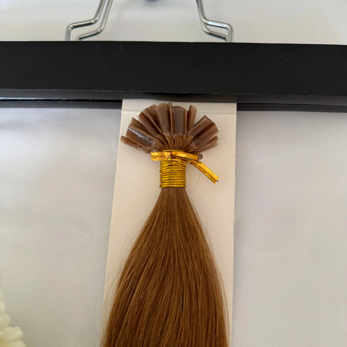 [US Only - Final Sale] Virgin Human Hair U Tip Human Hair Extensions Brown #8