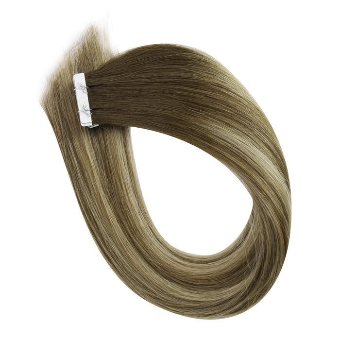 Virgin Hair tape in hair extensions, sunny hair Virgin Hairtape in extensions, hair tape extensions Virgin Hair,