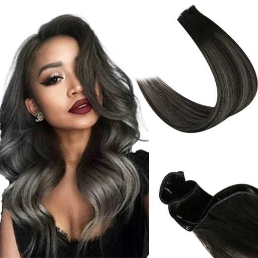 sew in hair extensions,human hair extensions,weft hair ,hair weft,hair extensions weft, Genius Weft Silky Straight, hand tied genius weft, sunnys hair store, Hair Wefts Human Hair,