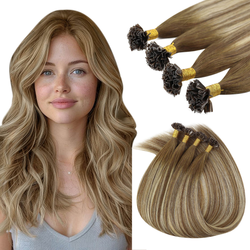 Ktip Extensions Kit Pre Bonded 100% Human Real Human Hair Extensions — SunnyHair