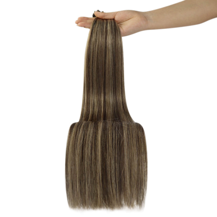 k tip hair extensions,sunny hair extensions,brwon with blonde hair extensions,ktip hair,sunny hair
