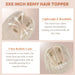 human hair topper,high quality remy hair extensions,hair topper women,hair topper,wig,hair topper silk base,hair topper human hair,hair topper for women,hair topper for thinning crown,clip on hair topper,Best Hair Topper with Clips,blonde hair topper,16 inch hair extensions,18 inch hair extensions,remy hair extensions,best hair extensions for fine hair,clip in hair topper,mono hair topper,mono top human hair topper,#1000 hair,#60 hair,human hair topper blonde,16 inch topper hair,18 inch topper hair