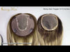 100% human hair topper,high quality remy hair extensions,hair topper women,hair topper wig,hair topper silk base,hair topper human hair,hair topper for women,hair topper for thinning crown,hair topper,clip on hair topper,Best Hair Topper with Clips,easy disassembly,easy remove,easy wear,easy installation,sensitive skin friendly,mono topper hair,remy hair topper big base