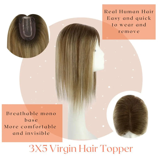 virgin hair topper,hair piece topper,hair extension,Topper for Woman,Sunny Hair Topper,Silk hair topper,mono topper hair,silk base hair topper,female hair topper for thinning crown,best hair topper,hair topper for thinning hair,topper for hair,mono hair topper,mono top human hair topper,14 inch hair extensions,16 inch hair extensions,12 inch hair extensions,Hair Volumizers,Clip-In Hair Volumizers