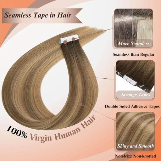 seamless_tape in hair,tape in hair extensionsbesttape in hair