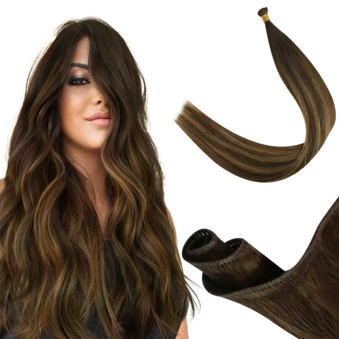 genius weft hair extensions,.100% virgin human hair, sunny hostin natural hair, hair extensions weft, Genius Weft Silky Straight, hand-tied genius weft, wedding hair extensions,