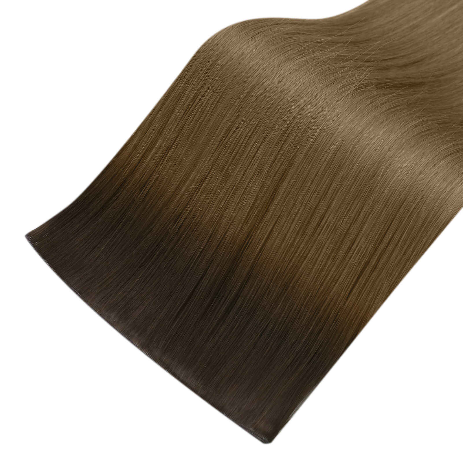 Sunny Hair Genius Weft Extensions Virgin Hair Balayage Brown Hair #R3T8