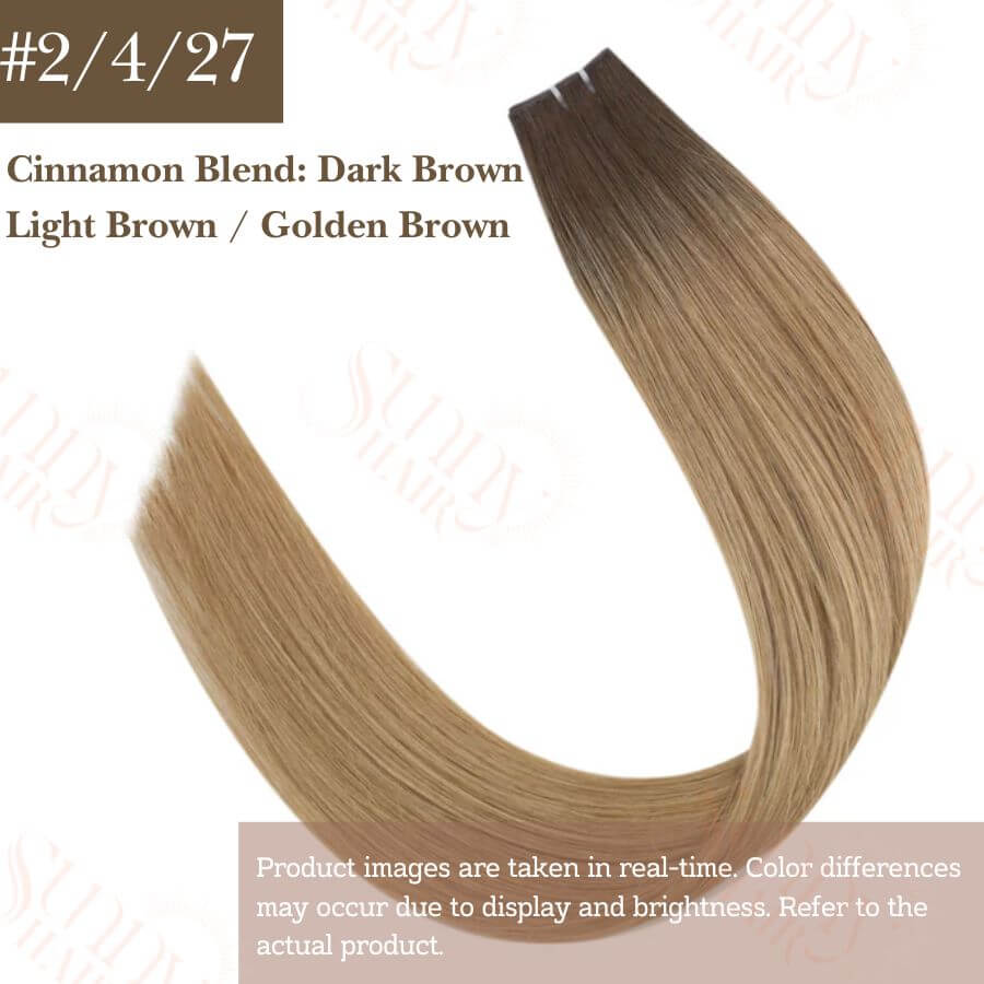 hair extensions,weft hair extensions,genius weft hair,balayage brown hair extensions