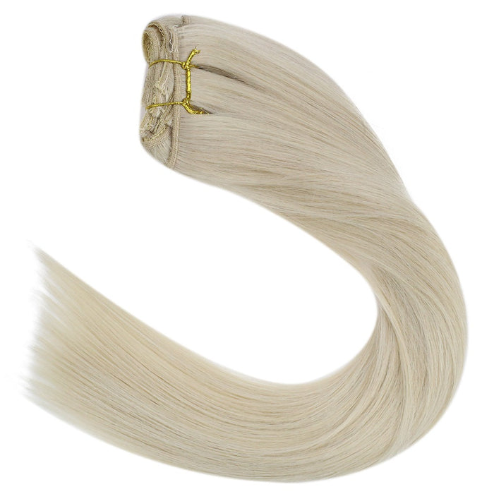 Clip in hair extensions for short hair fashion color hair supplier healthy human hair high quality high quality human hair