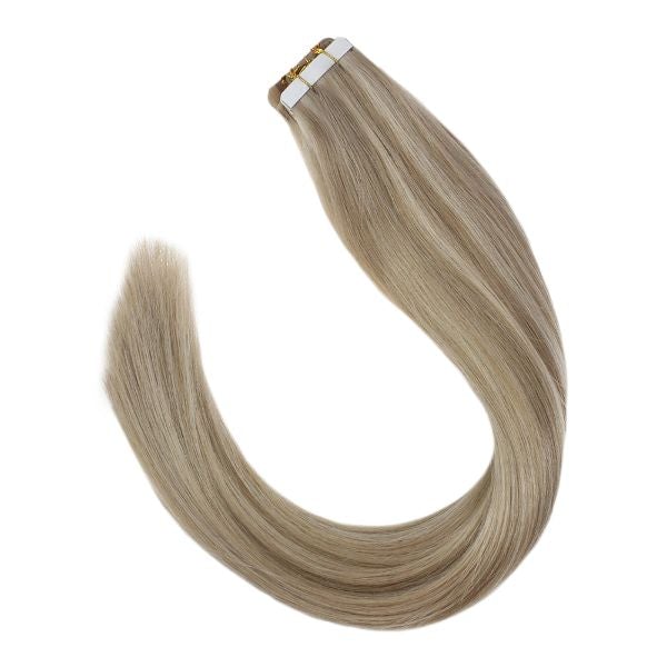 tape extensions human hair highlight blondehuman hair tape in extensions blonde remy tape in human extensions straighttape hair extensions human hair blonde naturaltape in hair extensions highlight blonde