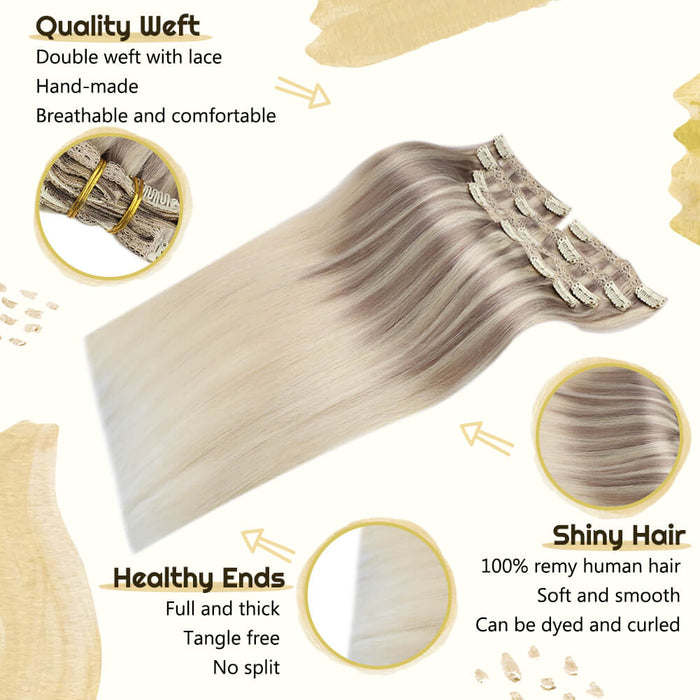 clip in hair extensions seamless clip in hair extensions double weft human hair clip in extensions weft hair extentions