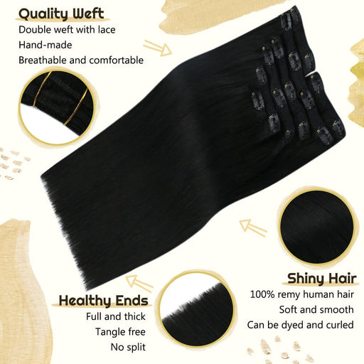 Sunny clip in hair extensions clip in hair extensions for short hairdouble weft human hair clip in extensions weft hair extentions straight hair extensions invisible clips hair extensions hair extensions best clip in hair extensions