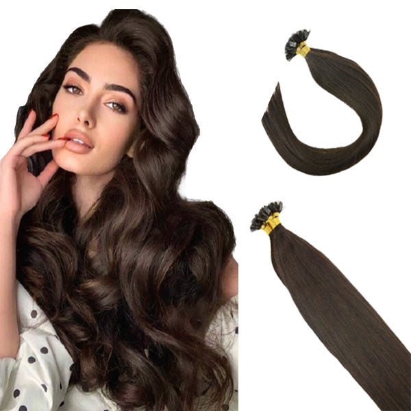 flat tip fusion human hair extentions