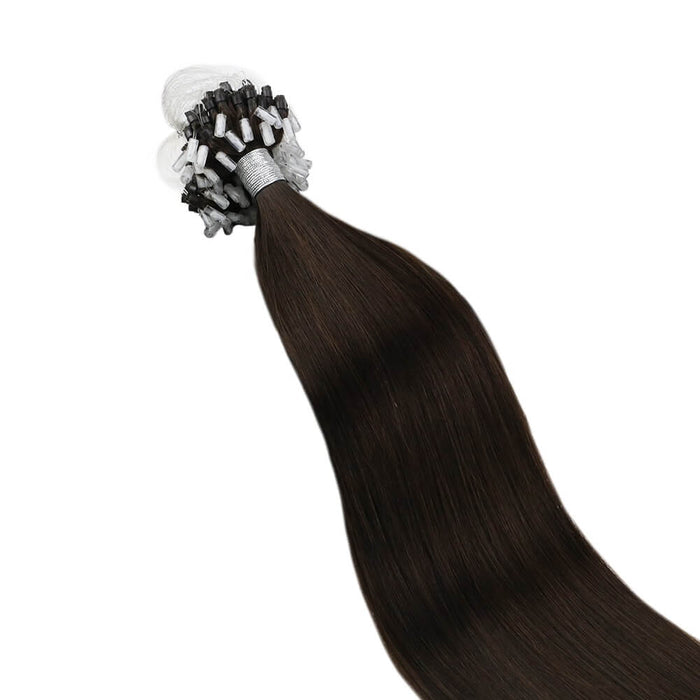 human hair micro ring extensions