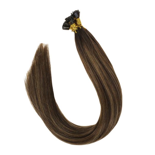 pre bonded flat tip remy extensions