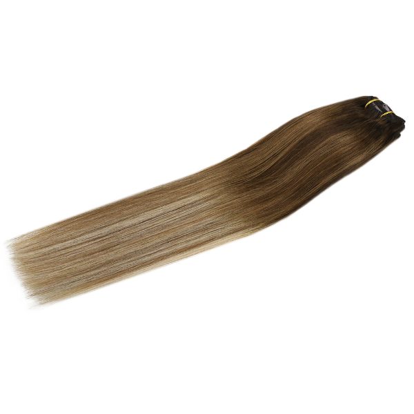 best hair extensions clip-in balayage clip in hair extensions human hair clip ins