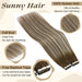 sunny hair tape in hair extensions balayaga tape in hair extension mobre tape in human hair extensions，hair extensions hair extensions tape in hair extension tape
