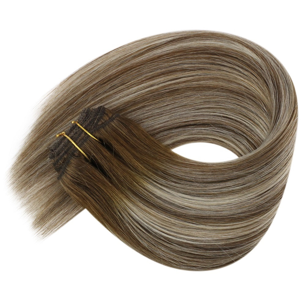 straight clip in hair extensions quality hair salon quality hair clip in hair
