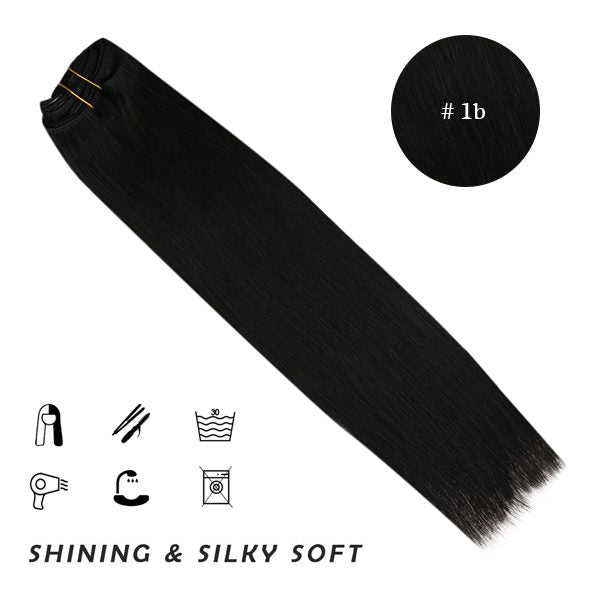 best clip in hair extensions seamless hair extensions clip in clip in weave 100% healthy human hair real human hair 