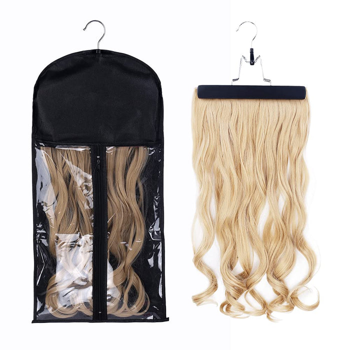 Hair Extension Storage Bag Extension Holder with Hanger Strong Portable Hair