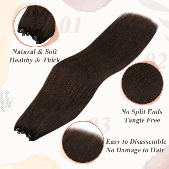 Micro Bead Skin Weft Remy Hair Extensions