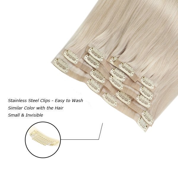 pu clip in hair extensions seamless clip in hair extensions seamless clip in human hair hair clips for women clip in hair extensions for short hair natural hair clip ins