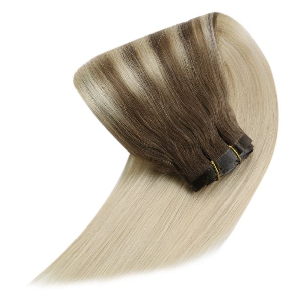 pu clip in hair extensions seamless clip in hair extensions human hair extensions clip in hair clips for women clip in hair extensions for short hair 100% human clip in hair extensions