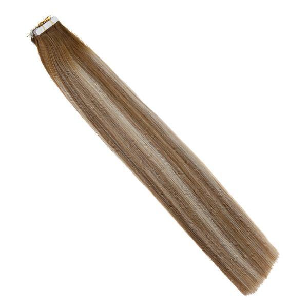 Sunny 20 pieces and 50 grams per pack remy tape in human hair strong American tape can last for a long time no sheding and no split perfect quality