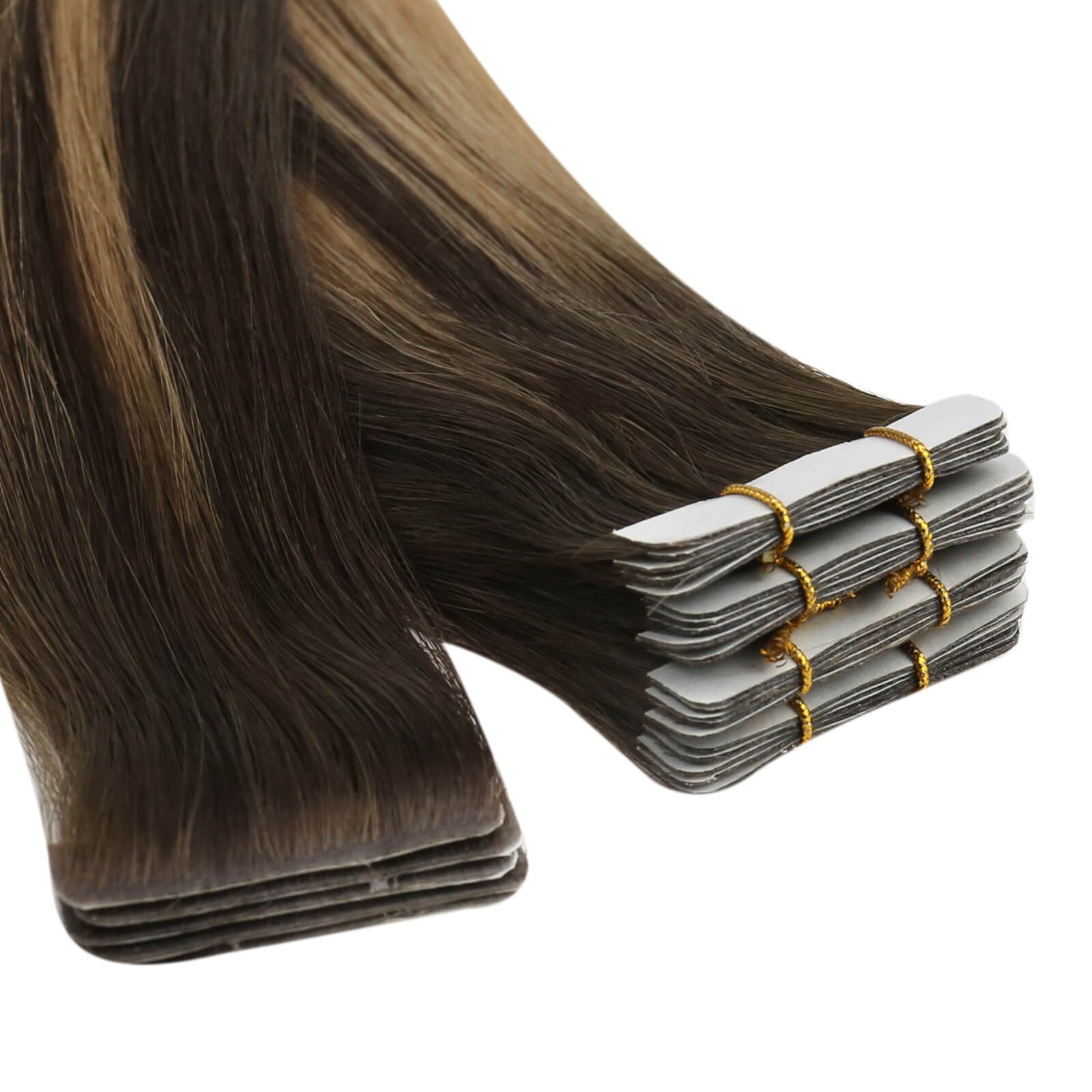 Sunny Hair Virgin Human Hair Injection Tape In Hair Balayage Brown Bm — Sunnyhair 