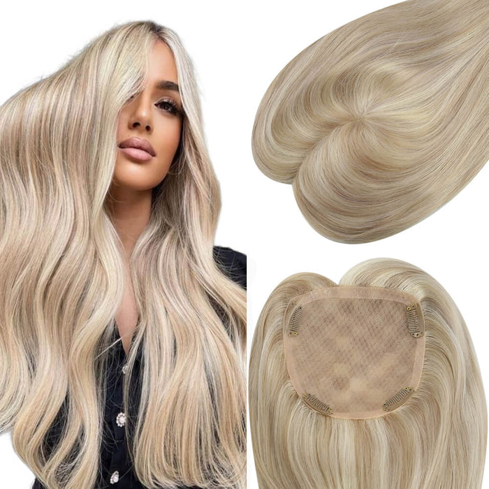20 Pcs X 18 inches PU Machine Injected Invisible Tape In Seamless Remy  Human Hair Extensions (#60 Lightest Blonde)