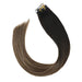 sunny hair brazilian human hair tape in extensions brownhighlight blonde human tape in hair extensionssilky tape in hair extensions blonde browntape in hair highlight blonde brown20pcs tape in hair extensions brown