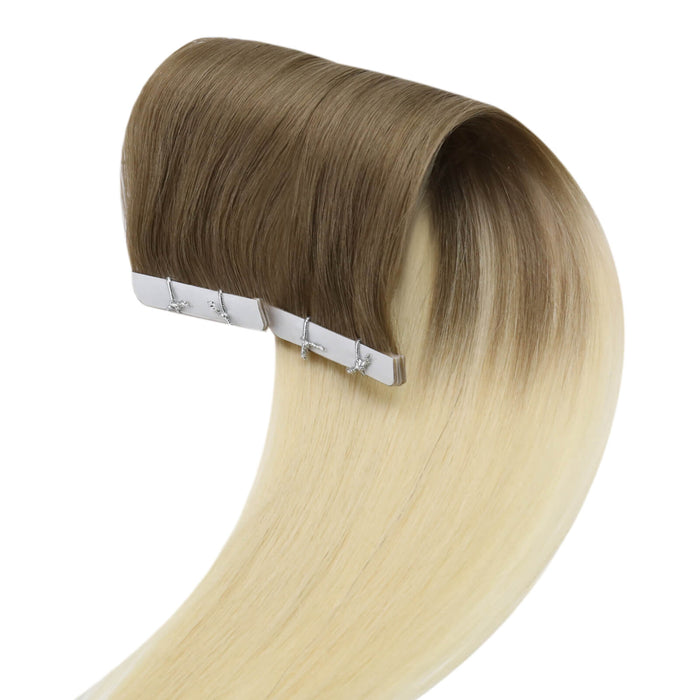 sunny hair virgin injection tape in hair extensions, human hair tape in extensions, high quality tape hair extensions
